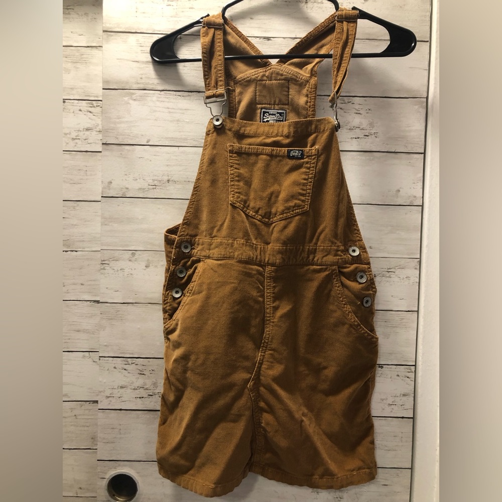 Superdry corduroy overall dress